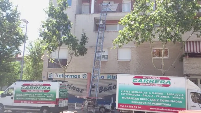 Camión para mudanzas